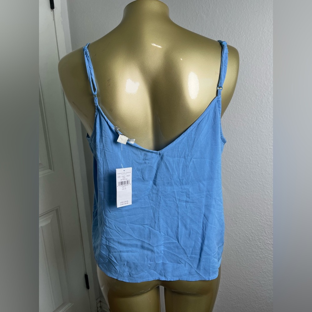 American Eagle Outfitters Light Blue Camisole L - Picture 3 of 4